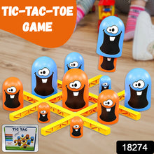 Tic-Tac-Toe Gobble Game – Classic Strategy Board Game for Kids & Adults (Multicolor, 1 Set)