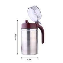 Stainless Steel Oil Dispenser (500ML) | Leak-Proof & BPA-Free with Small Nozzle for Easy Pouring