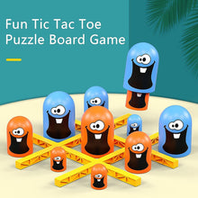 Tic-Tac-Toe Gobble Game – Classic Strategy Board Game for Kids & Adults (Multicolor, 1 Set)