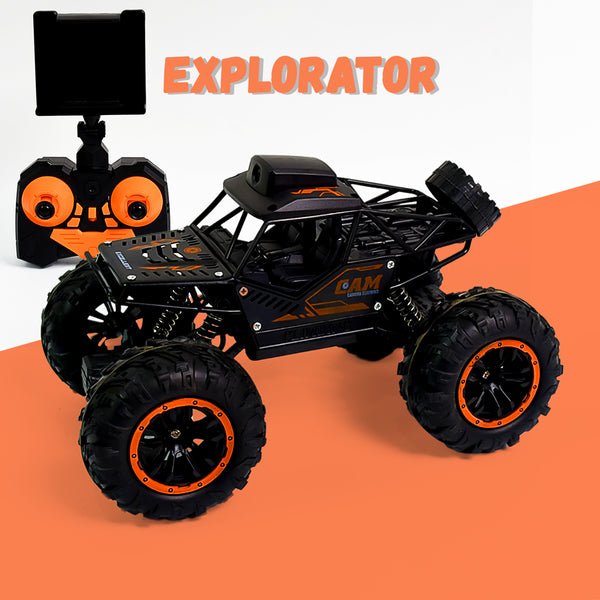 Remote Control Car with HD Camera – Off-Road Monster Truck for Kids & Adults