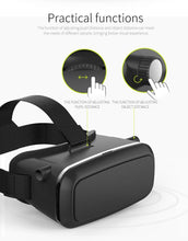 VR Pro Virtual Reality 3D Glasses Headset – Adjustable Straps, Pupil & Focus Distance, Android & iPhone Compatible