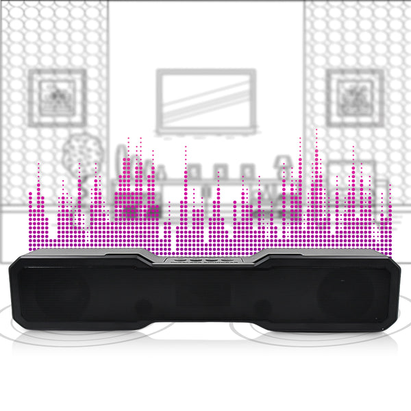 3D Sound Bluetooth Wireless Speaker – High Bass, Portable & Multi-Connectivity