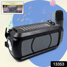 Wireless Bluetooth Speaker 5W High Bass with Mic & Solar Charging | Portable & Travel-Friendly