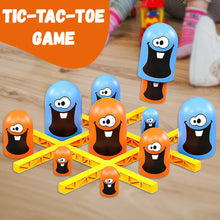 Tic-Tac-Toe Gobble Game – Classic Strategy Board Game for Kids & Adults (Multicolor, 1 Set)