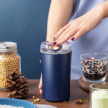 Portable Mini Mixer & Grinder – Electric Coffee Bean Grinder for Home, Office, and Kitchen – Stainless Steel, Low Noise, Multi-Function Blender for Coffee, Spices, Nuts, and Grains