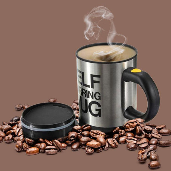 Self-Stirring Mug | Automatic Mixing Coffee Mug for Home, Office & Travel