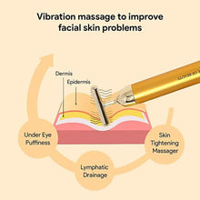 Golden Energy Face Massager | Vibrating Facial Massage Tool | Skin Rejuvenation & Beauty Care | Used By Alia Bhatt