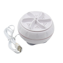 Portable USB Turbine Washing Machine – Mini Laundry Cleaner for Clothes & Travel