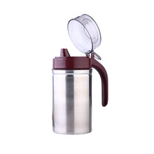 Stainless Steel Oil Dispenser (500ML) | Leak-Proof & BPA-Free with Small Nozzle for Easy Pouring