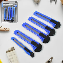 Heavy-Duty Utility Knife Set – Multi-Use Cutter with Precision Blades (5 Pcs / Mixed Sizes)