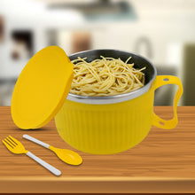 Maggie Bowl with Lid & Handle | Stainless Steel Soup Bowl | Insulated, Dishwasher Safe | Ideal for Noodles, Cereal & More