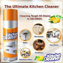 Multipurpose Bubble Foam Cleaner – Kitchen Grease, Oil & Stain Remover Spray (500ml)